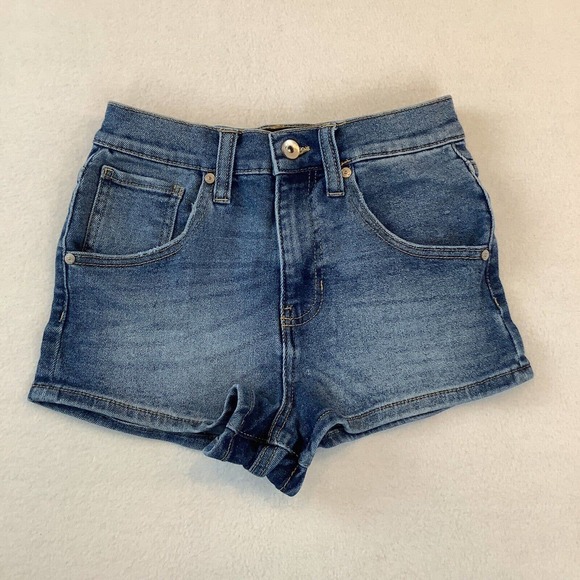 Kendall & Kylie Pants - Kendall + Kylie Denim Shorts Jr Women Size 1/25 Blue Jeans The Drifter High Rise